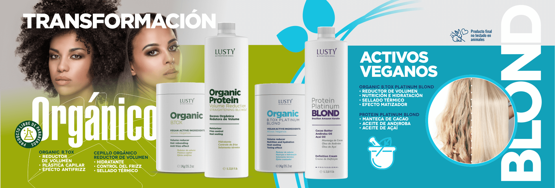 Banner transformação espanhol